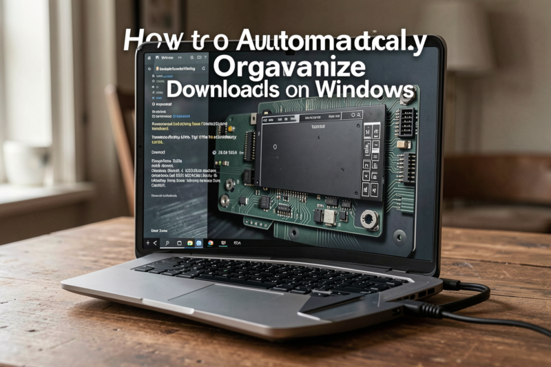 How to Automatically Organize Downloads on Windows