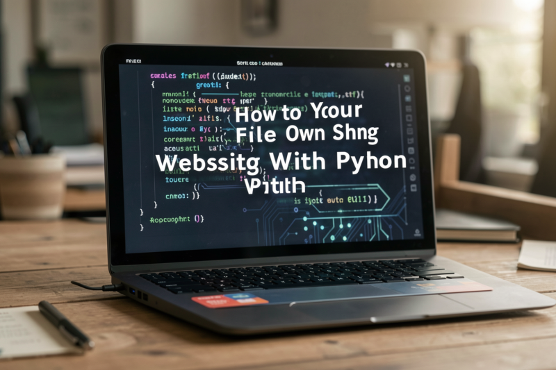 How to Create Your Own File Sharing Website With Python
