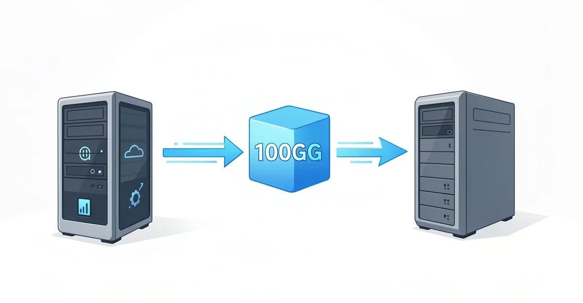 Featured image: Professional featured image for: How to Transfer 100GB Files Between Two PCs Without Internet. Clean