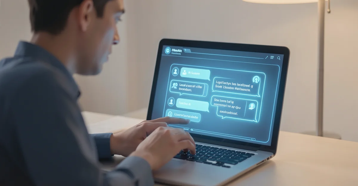 Featured image: Professional featured image for: How to Create a Local AI Chatbot That Works Without Internet. Clean