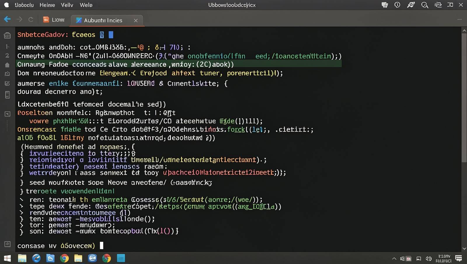 Screenshot of Linux desktop showing connected devices list in terminal UI.