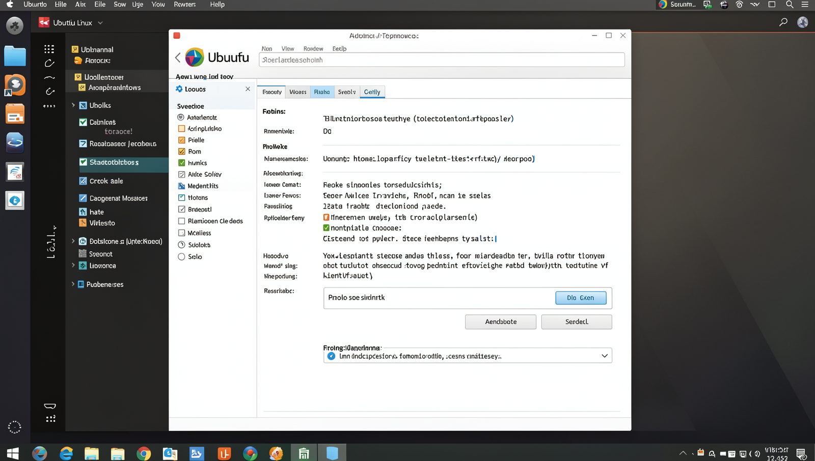 Router settings menu displaying parental control options in a Linux desktop environment.