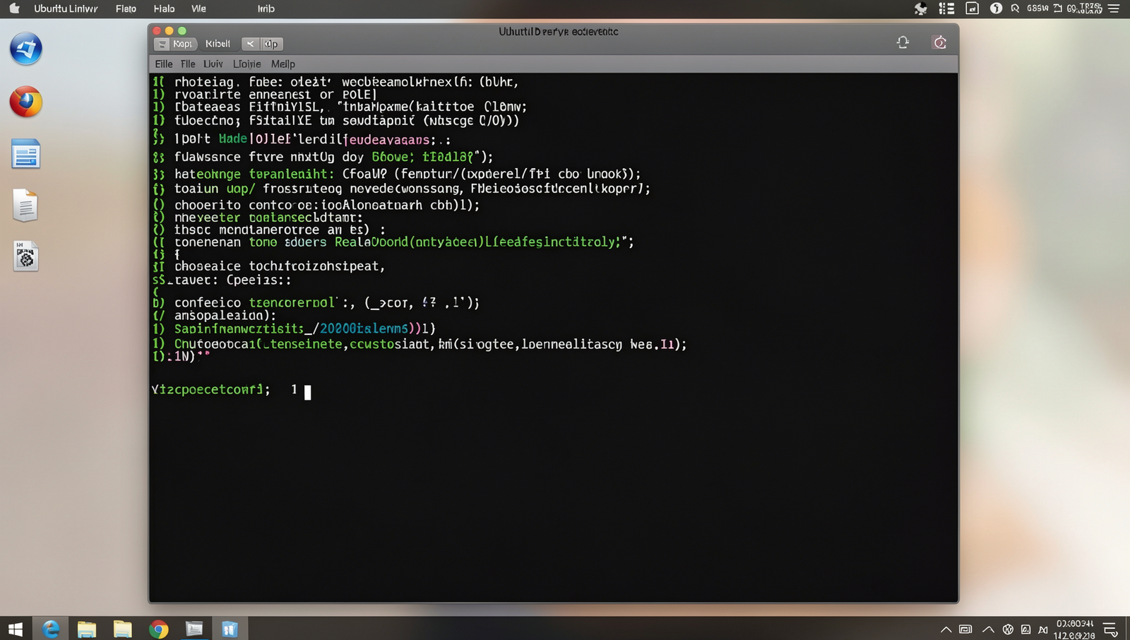 Realistic computer screen showing user profile creation interface on Linux desktop.