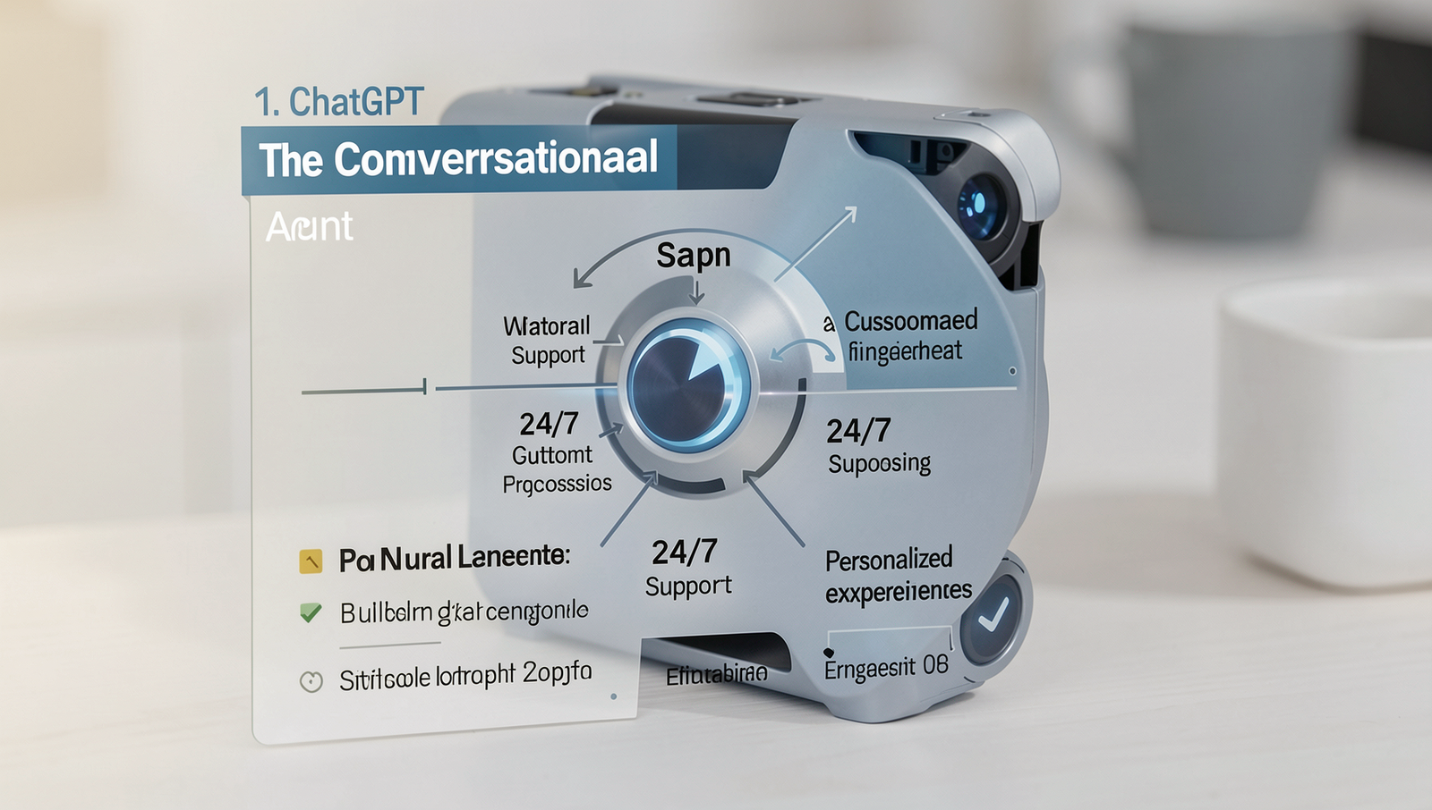 Close-up of ChatGPT interface showcasing natural language processing for e-commerce.