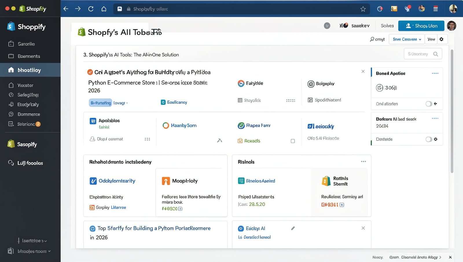 3. Shopify's AI Tools: The All-in-One Solution