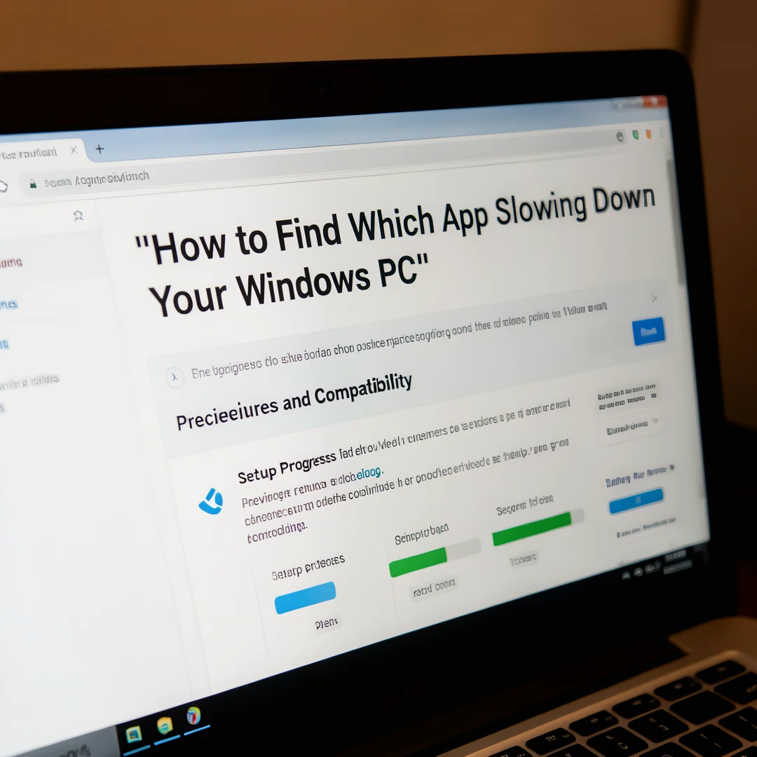 Step 1: Technical tutorial screenshot: Review prerequisites and compatibility for How to Find Which App Is S