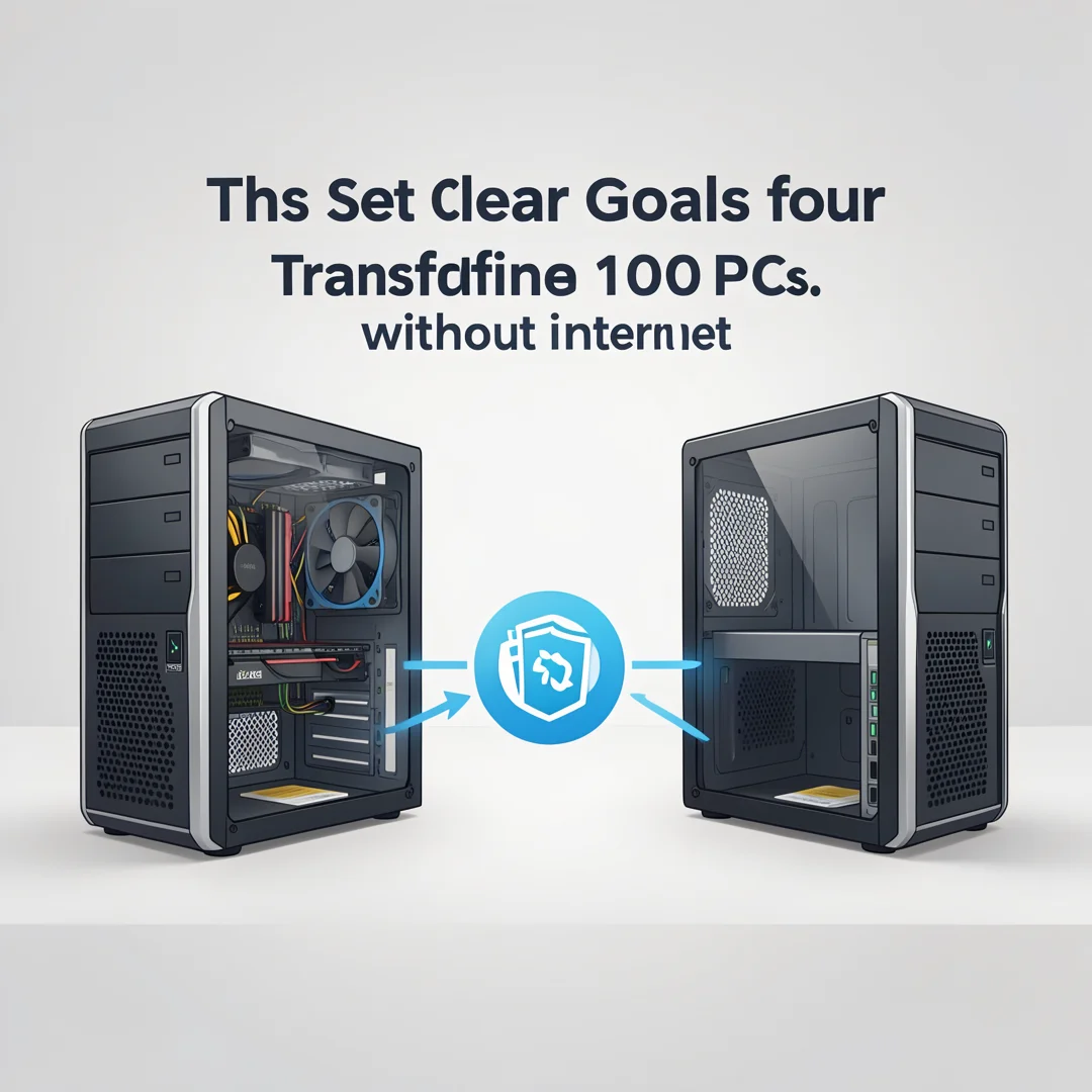 Step 3: Illustration for step: Set clear goals related to How to Transfer 100GB Files Between Two PCs Withou
