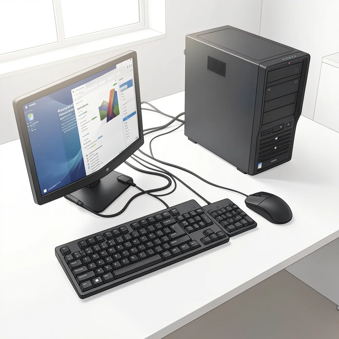 Step 3: Illustration for step: Set clear goals related to How to Share One Keyboard and Mouse Between Two Co