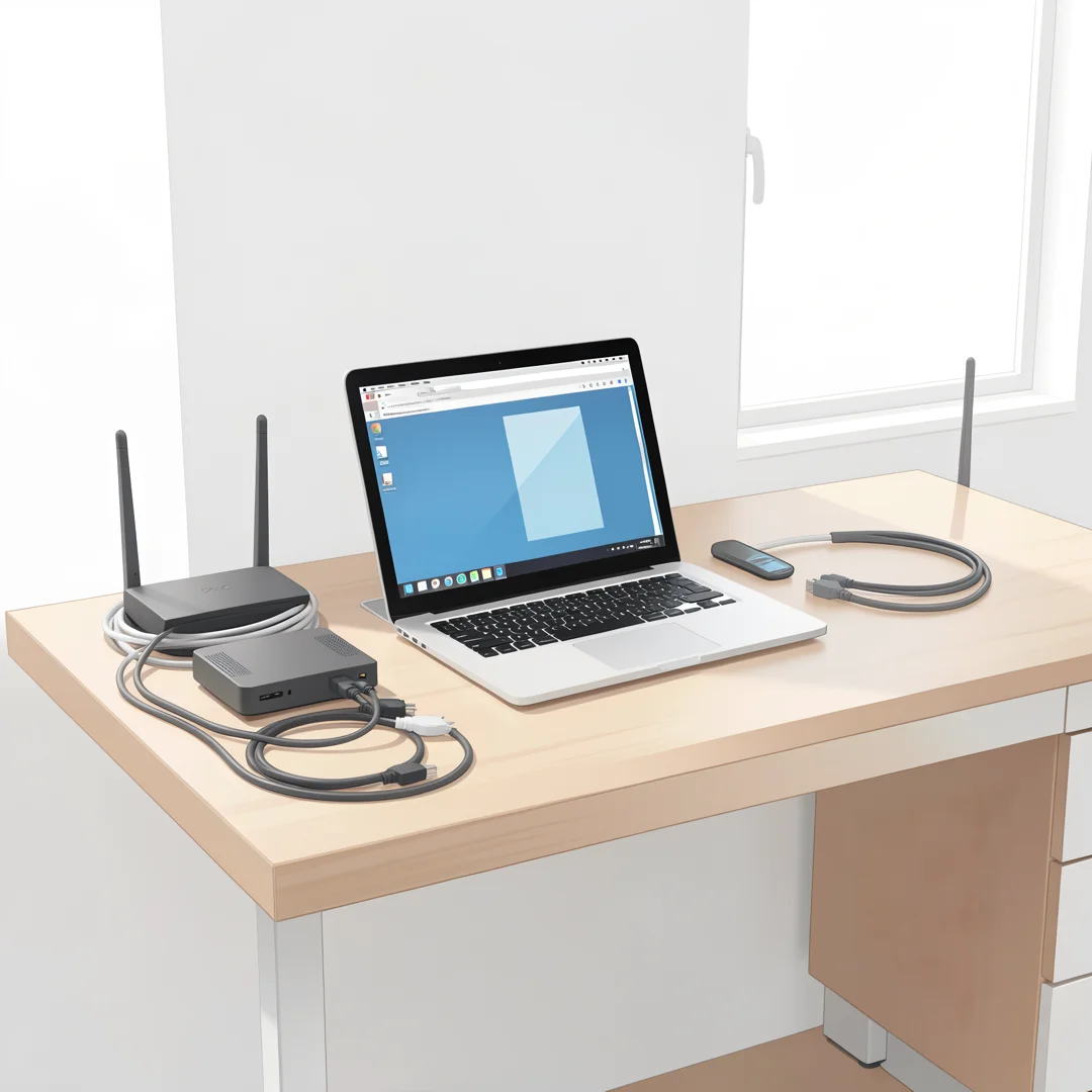 Step 4: Illustration for step: Gather necessary resources related to How to Find Devices Connected to Your W