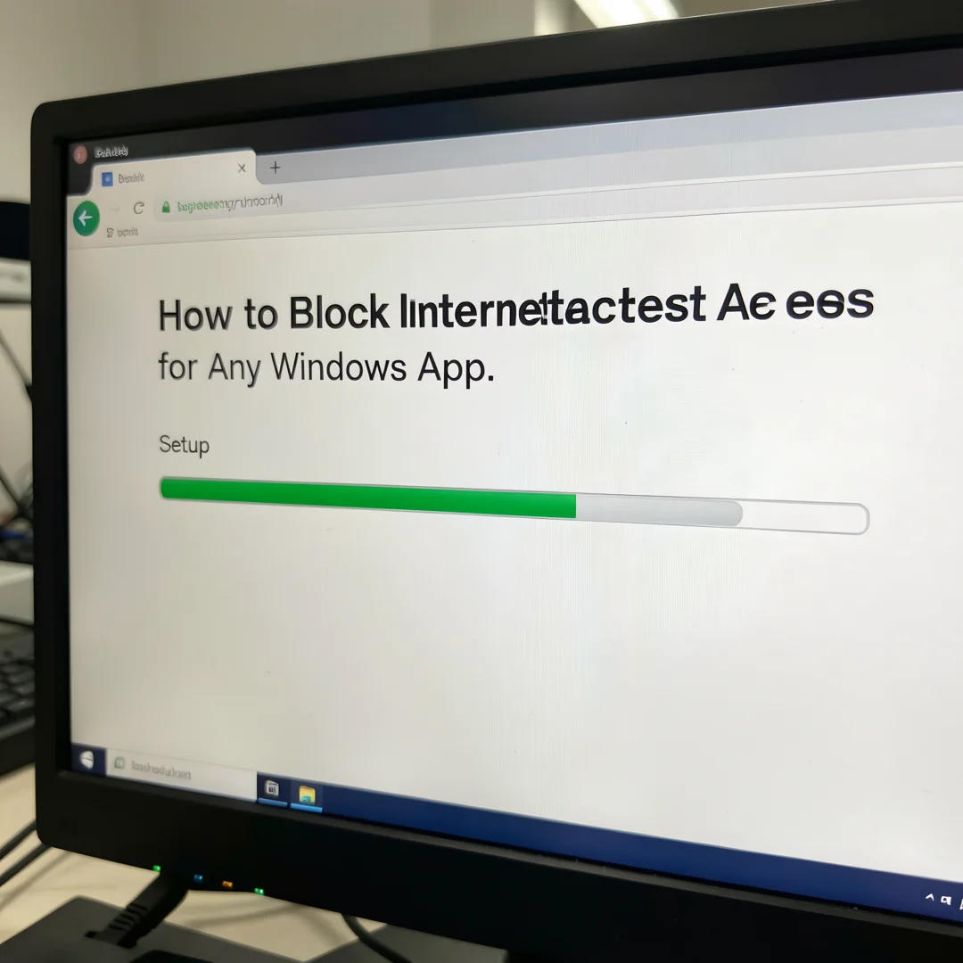 Step 5: Technical tutorial screenshot: Verify the installation for How to Block Internet Access for Any Wind
