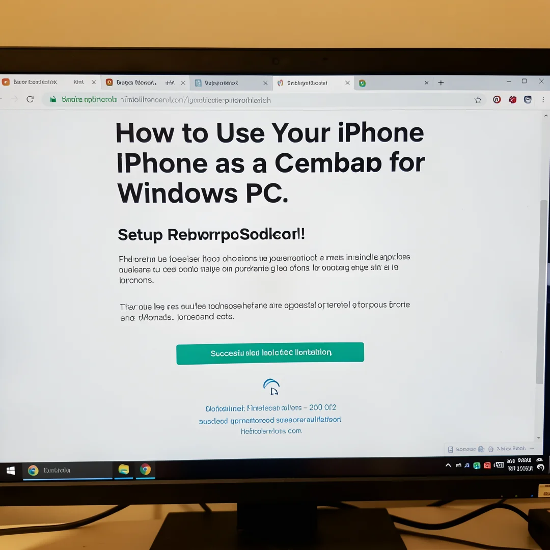 Step 5: Technical tutorial screenshot: Verify the installation for How to Use Your iPhone as a Webcam for Wi
