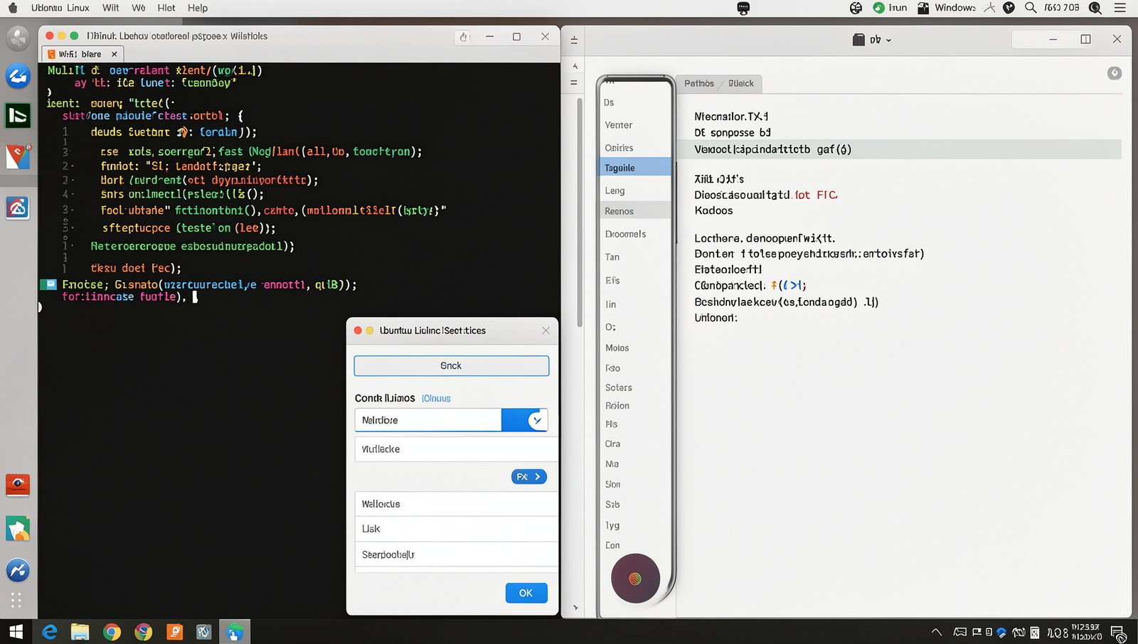 Wi-Fi settings interface on iPhone and Windows PC with realistic UI details
